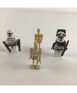Lego Minifigs Star Wars Battle Droid Stormtroopers Mini Action Figures B... - £23.62 GBP