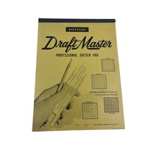 Dietzgen Draft Master Professional Sketch Pad 2006 Art Supply Drawing 50... - $9.50