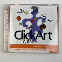 Clip Art 10,000 PC CD-ROM Productivity Software - £7.78 GBP