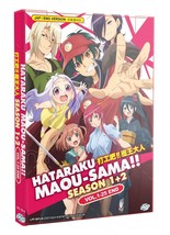 Hataraku Maou-sama!! Season 1+2 Anime DVD (Ep 1-24 end) (English Dub)  - £25.17 GBP
