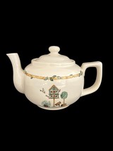 Thomson Pottery Birdhouse Heart Vine 4 Cup Teapot w/Lid Spring Birds Top... - $28.05