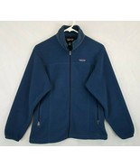 Vtg Patagonia USA Made Mens Radiant Regulator Grid Fleece Jacket Blue Sz... - $125.93