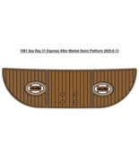 1991 Sea Ray 31 Express After Market Swim Platform Boat EVA Foam Floor D... - $8,305.36 MXN