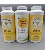 Lot of 3 Burts Bees Baby Dusting Powder 7.5 oz Talc Free Natural Skin Care - €25,69 EUR