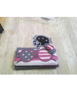LOUNGEFLY HELLO KITTY AMERICANA TRIFOLD CLOTH WALLET  - $25.00