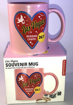 Las Vegas Wedding Chapel 24/7 Coffee Cup Mug Souvenir Gift Marriage Pink-SHIP24H - £14.71 GBP