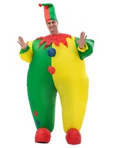 Inflatable Big Funny Clown Party Suit Costume Halloween or Cosplay - £30.36 GBP