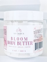 Bloom Vegan Whipped Body Butter For Women | with Magnesium | 4oz jar - £15.94 GBP