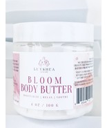 Bloom Vegan Whipped Body Butter For Women | with Magnesium | 4oz jar - £15.63 GBP