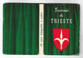Vintage Postcard Booklet Trieste Fold-Out Souvenir Italy - £16.25 GBP