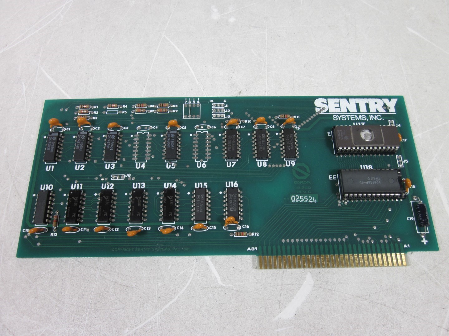 Sentry Systems Stoplock IB 200 Rev C PCB Module Defective AS-IS - $53.15
