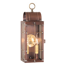 Irvin&#39;s Country Tinware Queen Arch Lantern in Antique Copper - £241.69 GBP