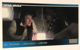 Star Wars Widevision Trading Card #43 Tatooine Mos Eisley Cantina Han Solo - £1.99 GBP