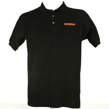 Dunkin&#39; Donuts Coffee Employee Uniform Polo Shirt Black Size L Large New - £20.37 GBP