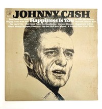 Johnny Cash Happiness Is You 1966 Vintage Vinyl 12&quot; Record VRD10 - £14.93 GBP