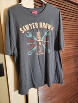 Sawyer Brown Shirt extra large xl farm boy fires on all cylinders retro ... - £15.20 GBP
