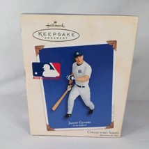 Hallmark Keepsake 2003 Jason Giambi At The Ballpark Ornament  MLB NY Yan... - £9.43 GBP