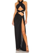 Bronx And Banco cleopatra maxi dress in BLACK - size S - £258.27 GBP