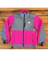 The North Face Polartec Pink Fleece Zip Vaporwave Jacket Womens S 36&quot; Chest - £47.17 GBP