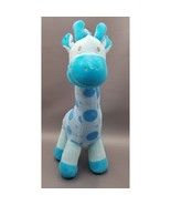 Gitzy Plush Blue Giraffe 15” Tall Lovey Cute Soft Cuddle Security Baby Toy - $19.30 CAD