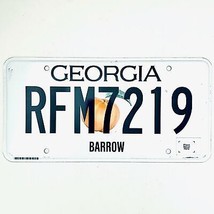  United States Georgia Barrow County Passenger License Plate RFM7219 - £13.22 GBP