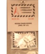 Resin Chain Hooks ~ Pkg. of 12 - $55.36 MXN