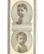 1921 Mellin&#39;s Food Babies Advertisement Childcare Ephemera 7.5 x 2.25&quot; - $11.49