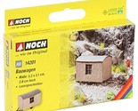 Noch 14201 Construction Trailer H0 Scale Model Kit New in Box - $7.88