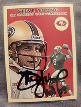 Steve Young  Hand Signed Football Card Autograph San Francisco 49ers Auto - $24.00
