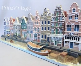 Miniature STORES Amsterdam SHOPS Village, decor, Amsterdam Houses Canal,... - $838.79 MXN