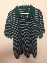 Masters Collection Augusta Hombres XL Rayas Golf Polo Doble Mercerizado ... - $580.44 MXN