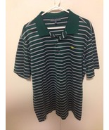 Masters Collection Augusta Hombres XL Rayas Golf Polo Doble Mercerizado ... - $580.42 MXN