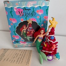 Disney Enesco The Little Mermaid Ariel&#39;s Under-the-Sea Tree Christmas Or... - $308.99 MXN