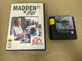 Madden NFL 96 Sega Genesis Cartridge and Case - $5.49