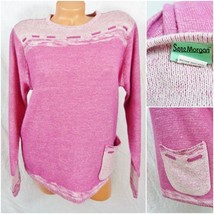 Sara Morgan Large 100 Acrylic Knit Sweater - £12.07 GBP