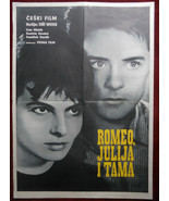 1960 Original Movie Poster Czech Romeo Julie A Tma Romeo Juliet And Dark... - £61.60 GBP