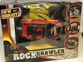 New Bright RC Rock Crawler Jeep 4x4 Pro Dirt 1:14 Scale w/Box &amp; Remote - $29.65