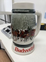 Ceramarte Budweiser Clydesdales 50th Anniversary 1933-1983 Beer Stein Mug  - £7.63 GBP