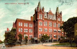 Vintage Postcard EARLY1900&#39;s Mercy Hospital Pittsburgh PA Pennsylvania- BK27 - £2.37 GBP