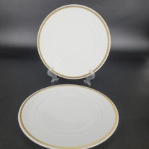 2 Block Chateau D&#39;Or Bread Plates Repl. Langenthal Switzerland 6&quot; White/... - $9.98