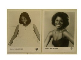 Randy Crawford Press Kit and 2 Photos Rich And Poor - $26.99