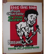 Good Charlotte Poster Silkscreen Signed Numbered New Found Glory Apr 18 ... - £106.72 GBP
