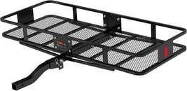 Curt 18153 60 X 24-Inch Basket Hitch Cargo Carrier, 500 Lbs, In Folding Shank - £176.10 GBP