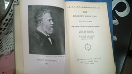 The Reader's Browning: Selected Poems Robert Browning 1934 image 2