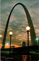 Gateway Arch Jefferson National Expansion Memorial St. Louis MO Postcard PC37 - £3.98 GBP