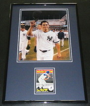 Johnny Damon Signed Framed 11x17 Rookie Card &amp; Photo Display Yankees 2009 WS - £79.12 GBP