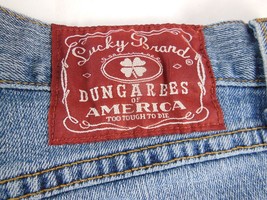 Lucky Brand Mid Rise Flare Blue Jeans Women&#39;s 6/28 Gene Montesano  - £15.78 GBP