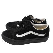 Vans Black Suede Skate Shoes Water Repellent Heiq Eco Dry Dupont Old Skool - £27.23 GBP