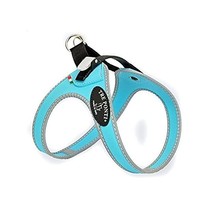 Tre Ponti Fibbia Small Dog Mesh Harness, 4 cm, Light Blue  - $45.00