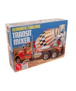 Round 2 Unknown AMT Kenworth/Challenge Transit Cement Mixer 1:25 Scale M... - $47.52